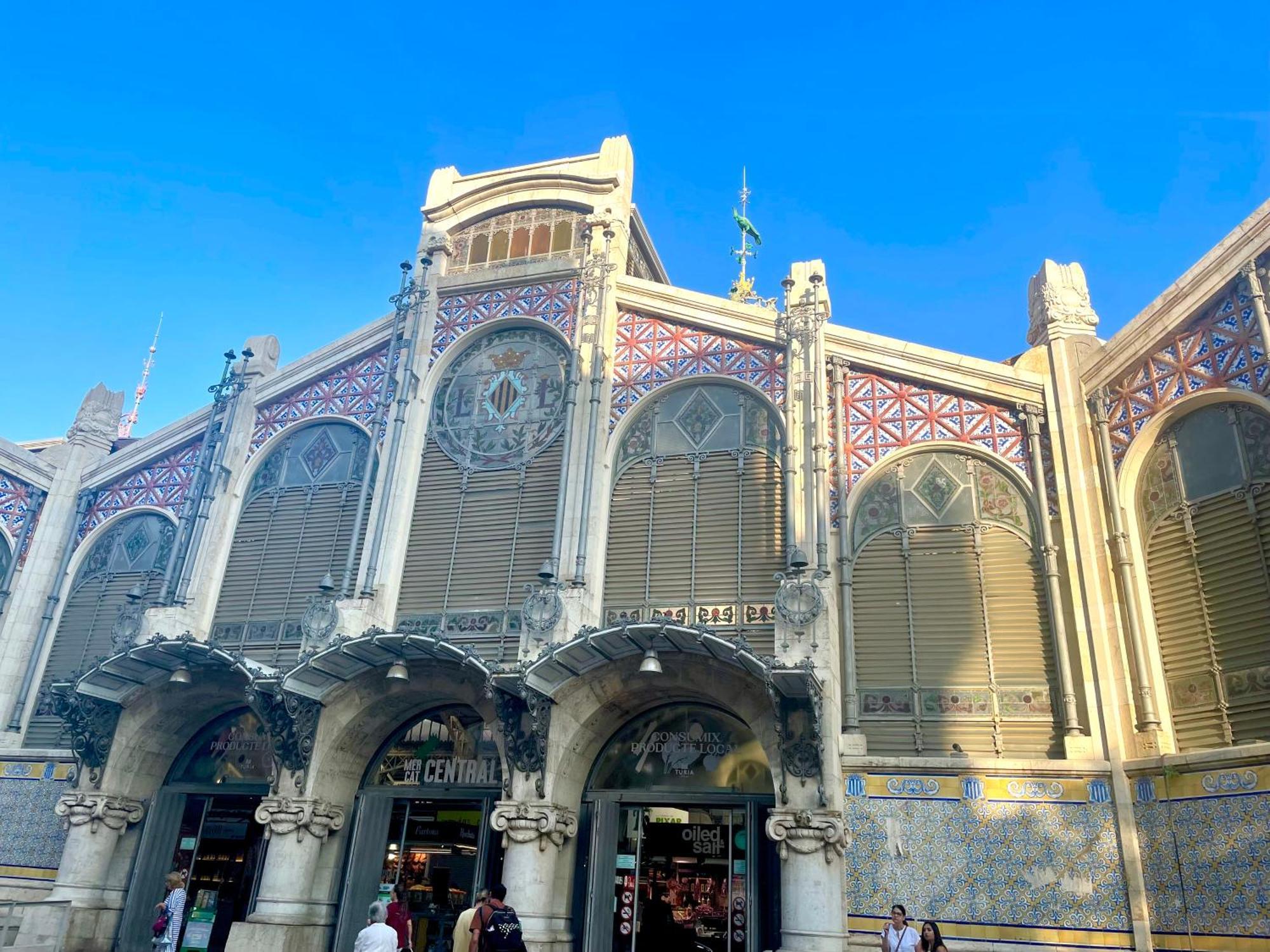 Duplex Mercado Central Valencia Luaran gambar